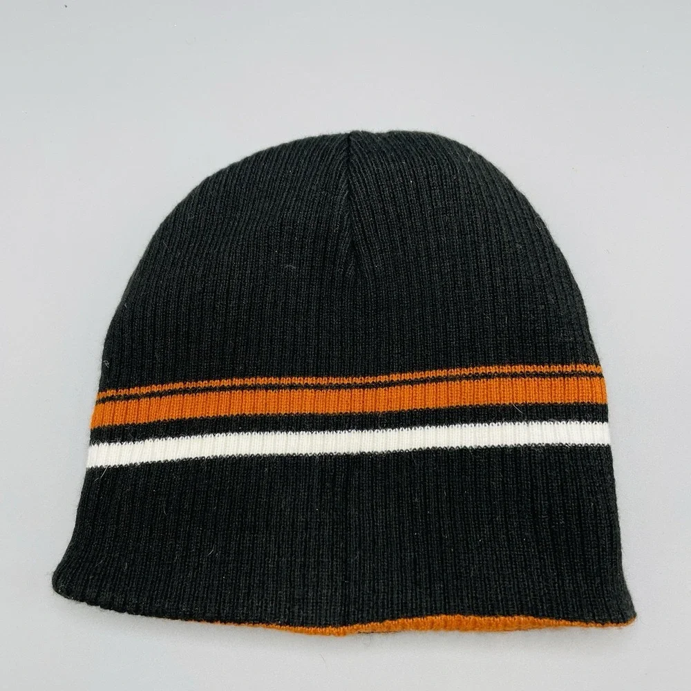 University of‎ Texas Reversible NCAA Winter Hat Beanie Skull Cap Patch Longhorns